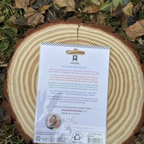 Pipsticks Float Away Sticker Set - Picture 2 of 3